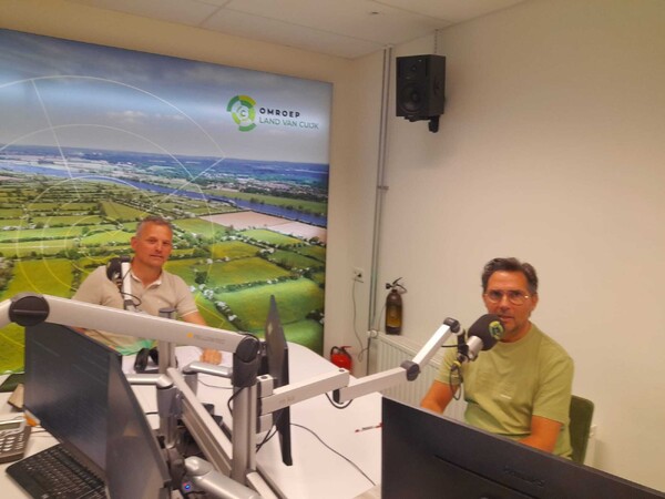 John Heijnen (l) en Patrick van Beuningen
