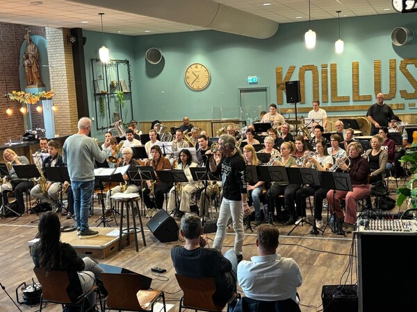 Sint Cornelius repeteert. Eigen foto