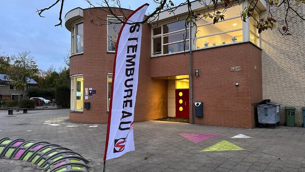 Een stembureau in Cuijk – foto: Robèrt Cooijmans 
