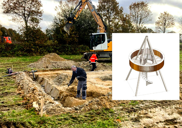 Na jaren wachten komt uitkijktoren Mill er toch, maar niet op geplande locatie