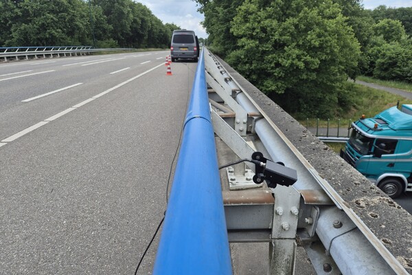 Politie controleerde op A73 bij brug Hapsebaan