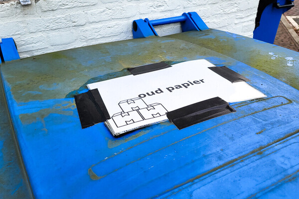 Gemiste inzameling oud papier Vierlingsbeek, Maashees en Holthees wordt ingehaald