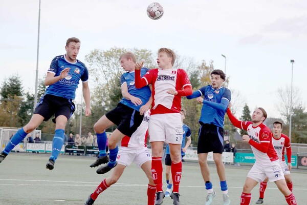 Hattrick Mihajlo Radojevic bezorgt Olympia'18 overwinning op DVOL