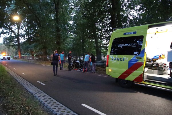 Motorrijder gewond bij ongeval Stevensbeekseweg in Stevensbeek