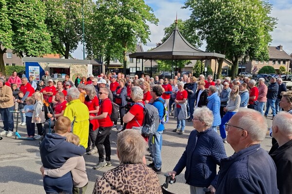 Bevrijdingsvuur bereikt Wilbertoord na tocht van Wageningen via Grave en Mill