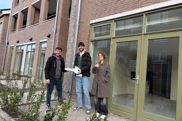 Sleutels voor bewoners van 9 huurappartementen in centrum Cuijk 