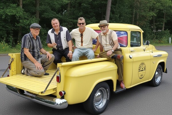 Eightball Boppers semi-akoestisch tussen de oldtimers in Sint Anthonis
