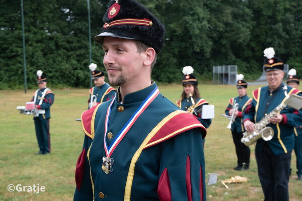 Bas van Wieringen opnieuw koning van Sint Theobaldusgilde Overloon