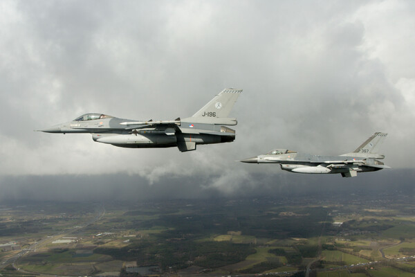 F-16 van Vliegbasis Volkel betrokken bij bijna-botsing