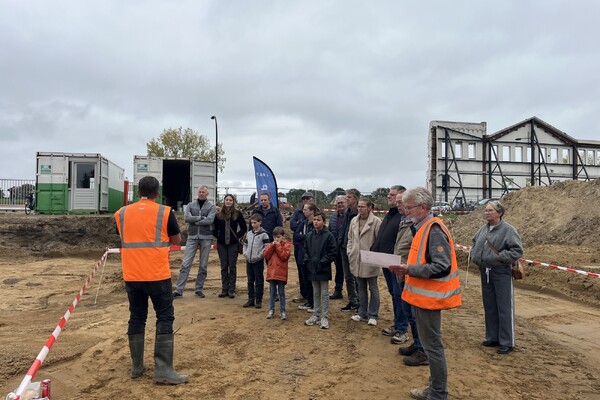 Grote belangstelling voor archeologisch onderzoek in Cuijk