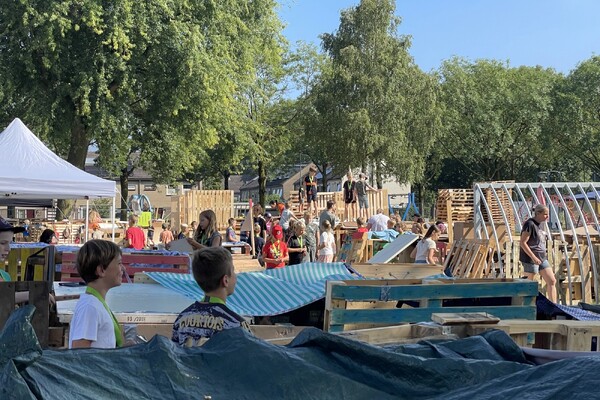 Hout gezocht voor Kinderbouwweek Grave bij Esterade