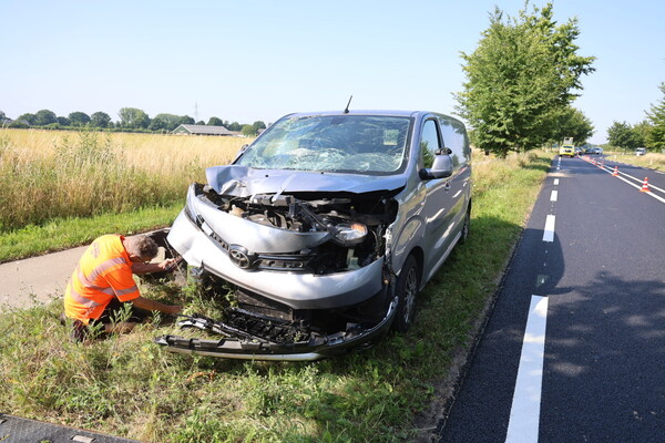 Paniek om spin leidt tot ravage op N264 bij Oeffelt