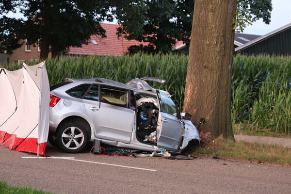 Automobilist overlijdt bij ongeval op Deurneseweg in Oploo
