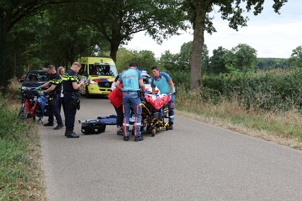 Fietser gewond bij botsing in Boxmeer