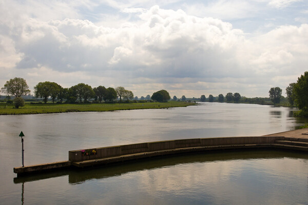 Romeinse loskade in de Maas bij Cuijk opnieuw opgegraven