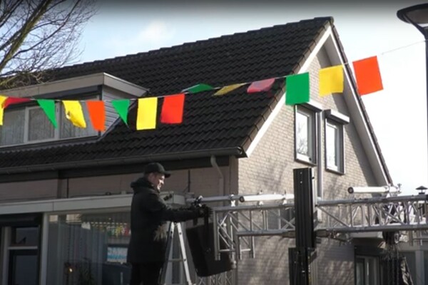 Opbouw carnaval in Land van Cuijk in volle gang