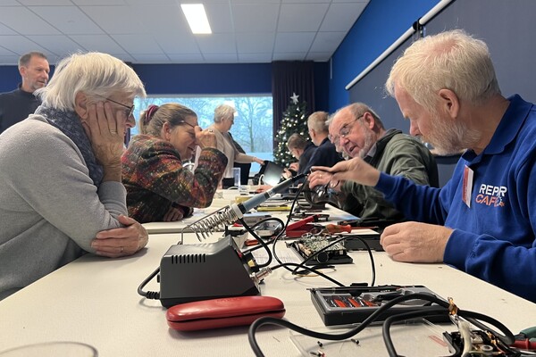Repair Café Boxmeer weer geopend in buurthuis De Driewiek