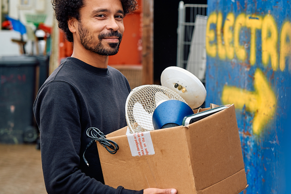 Inwoners Land van Cuijk kunnen tijdens Wecycleweek oud elektrisch afval inleveren