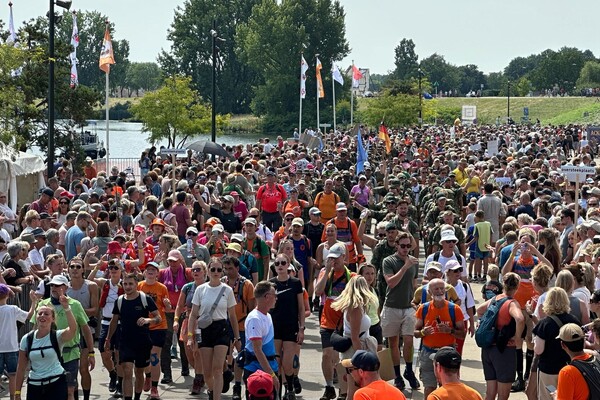 Jonger publiek, weinig uitvallers en sterke bijdrage uit Land van Cuijk bij 107de 4Daagse
